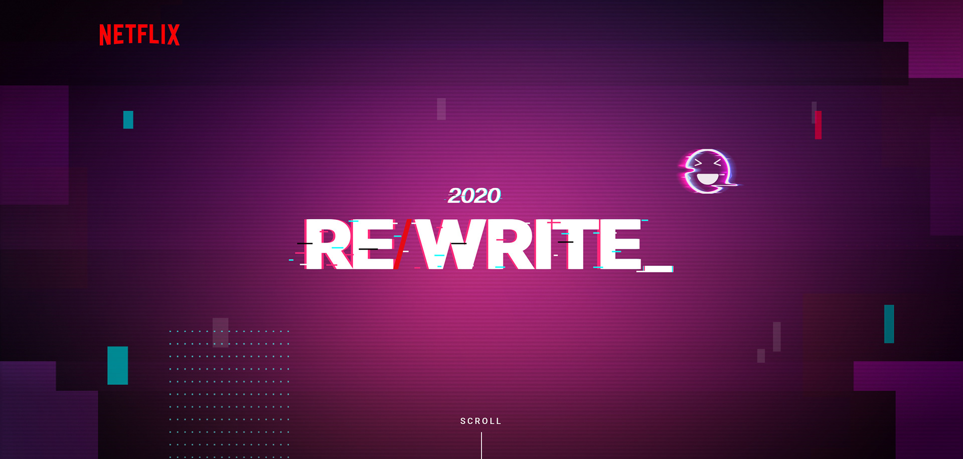 2020 Re/Write for Netflix. Campaign image.