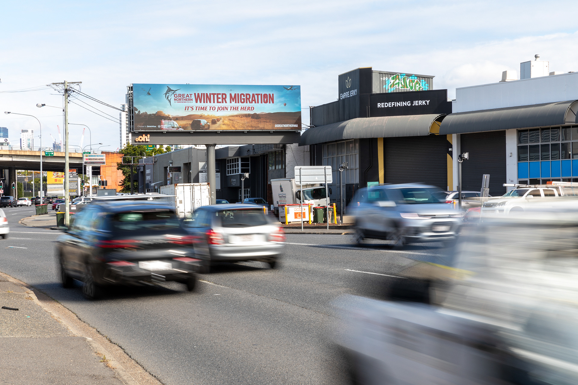 The Winter Migration for Great Northern Brewing Co. Campaign image.