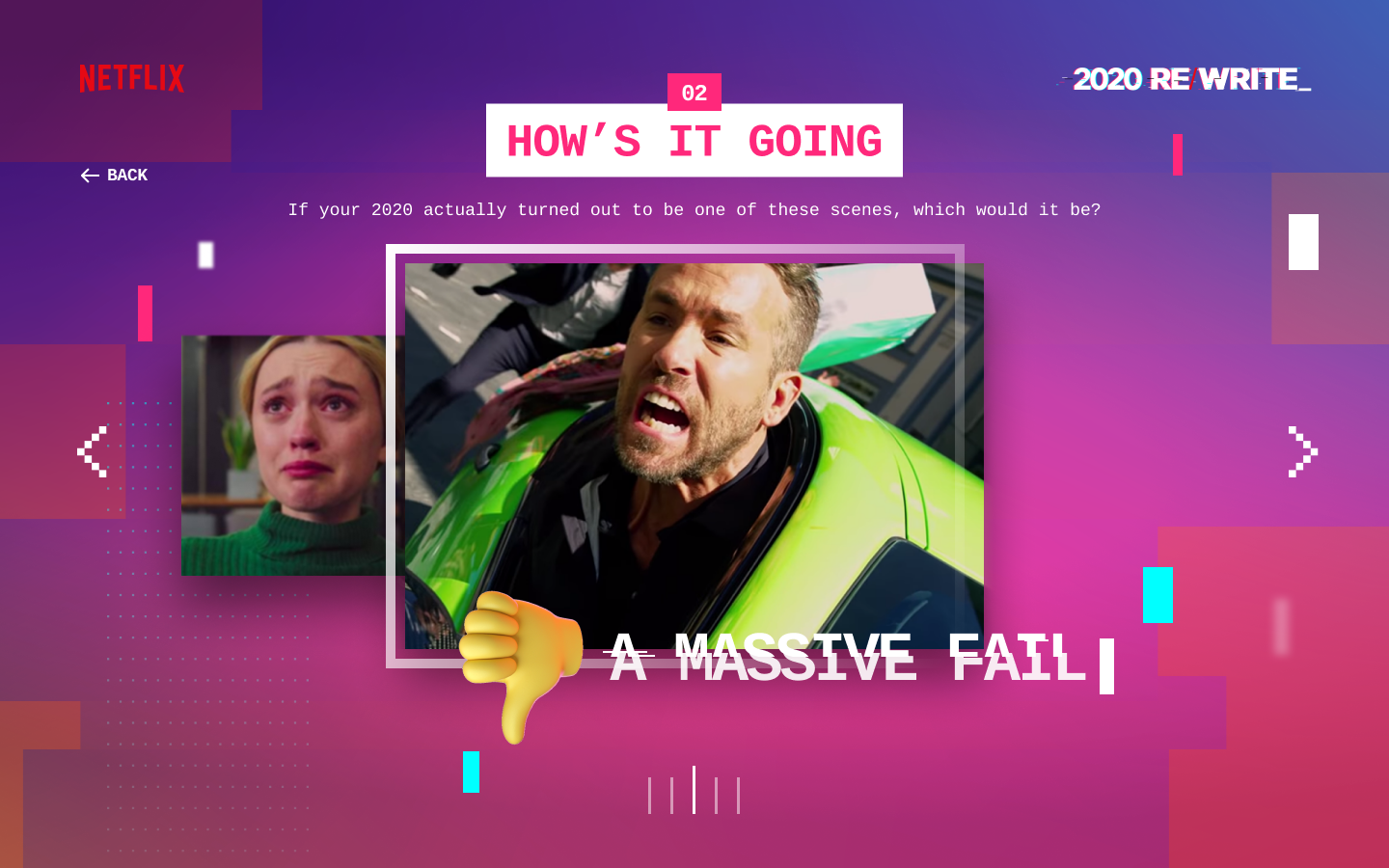 2020 Re/Write for Netflix. Campaign image.