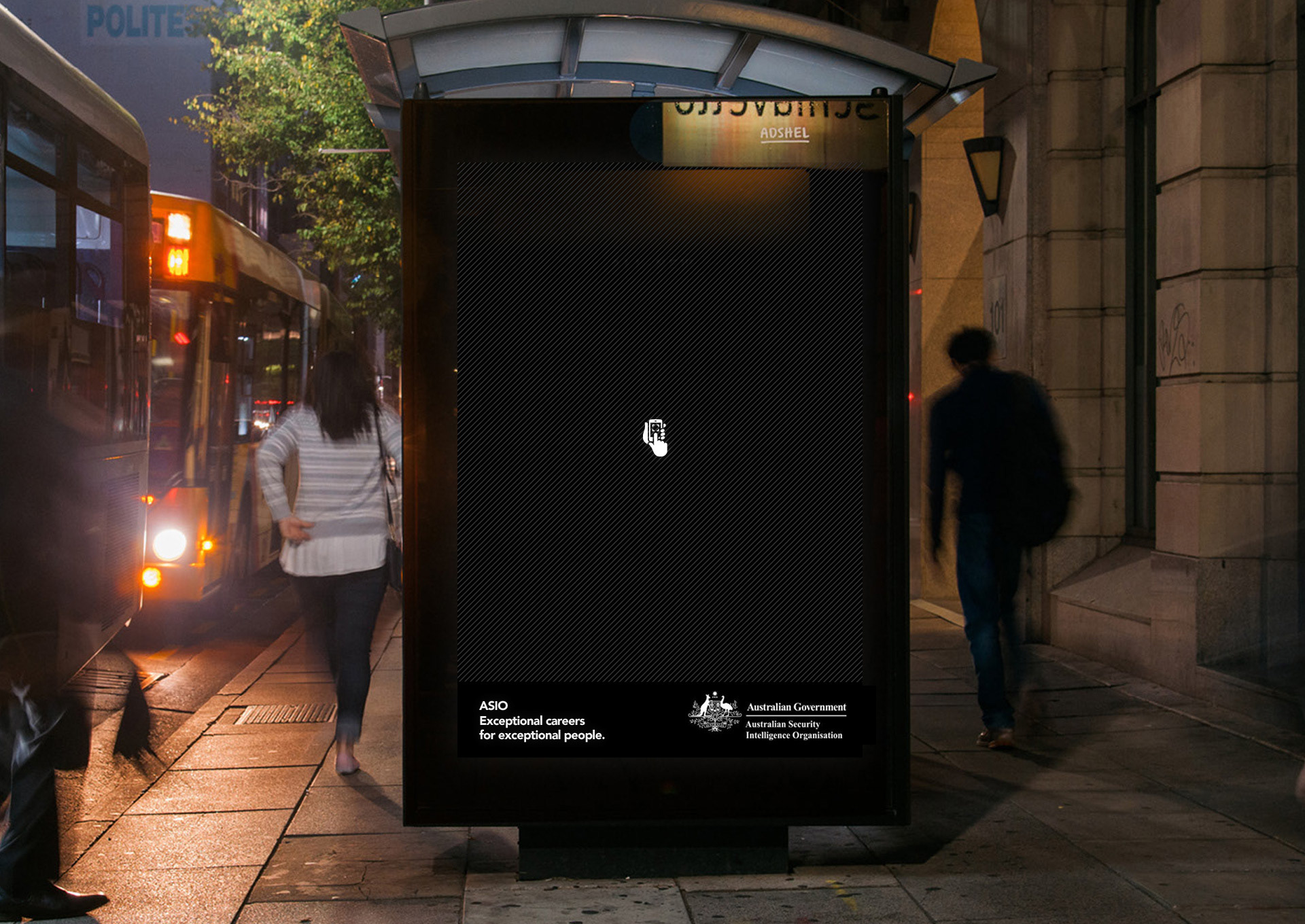 Restricted Content for ASIO. Campaign image.