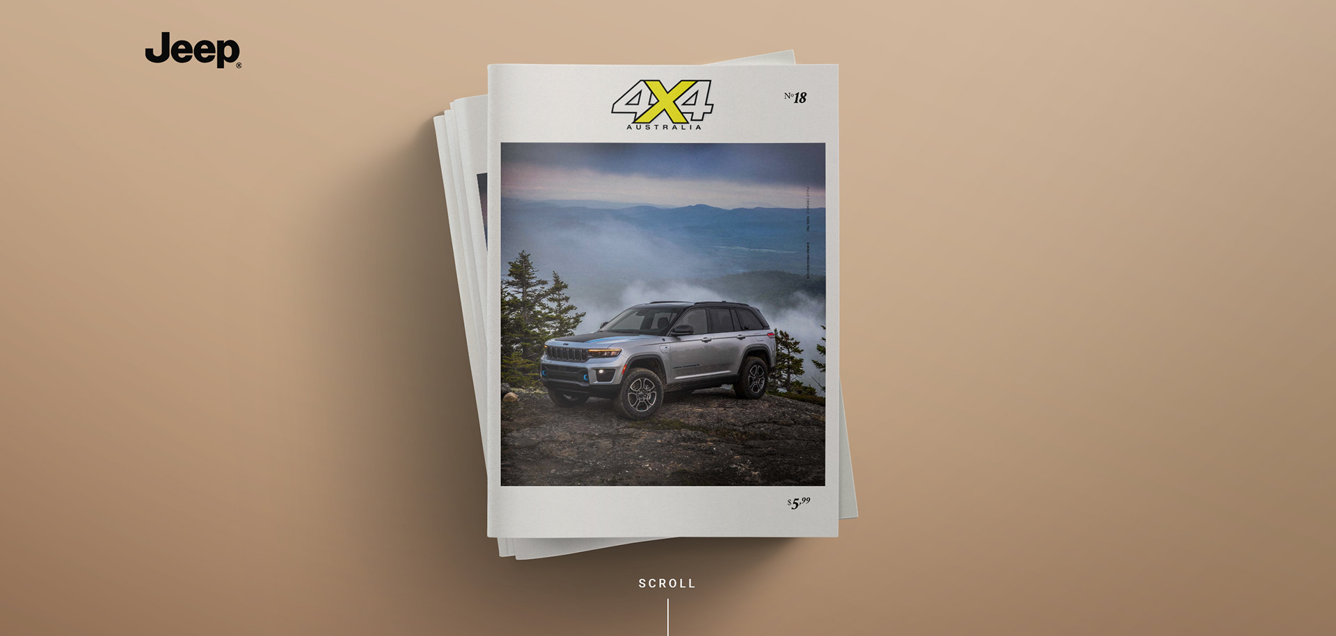 Print for Jeep. Campaign image.