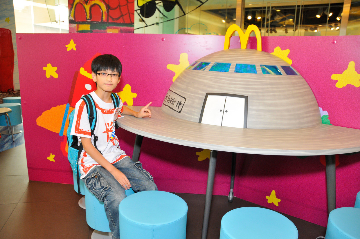 I'm Amazing for McDonald's. Campaign image.