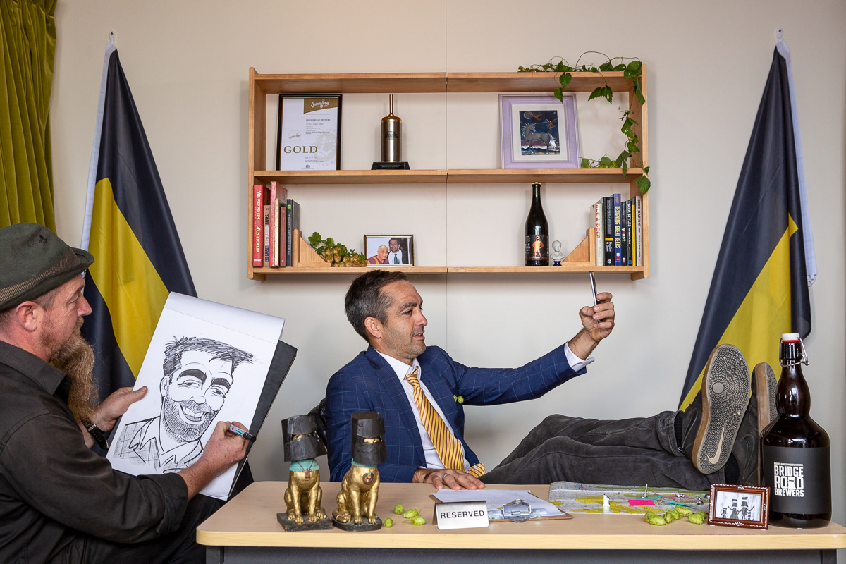 The Republic of New Brewland for Bridge Road Brewers. Campaign image.