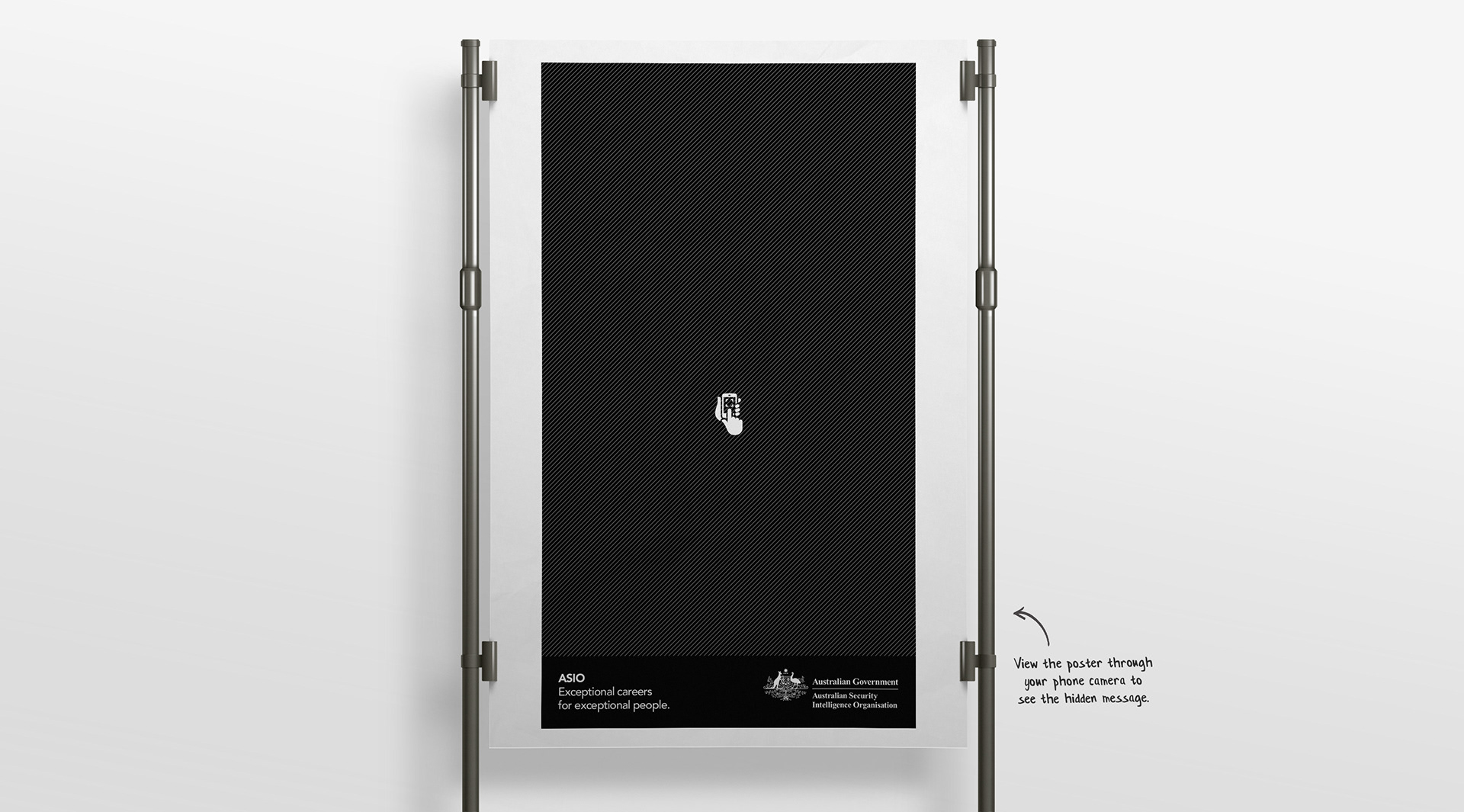 Restricted Content for ASIO. Campaign image.