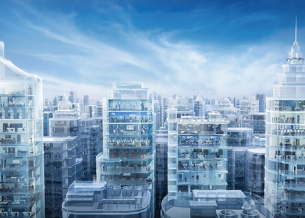Financial Times 'The Glass City' — campaign image